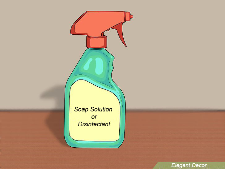 soap Cleaning roller blinds