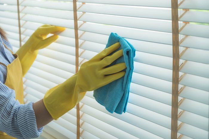 Clean and Maintain Blinds