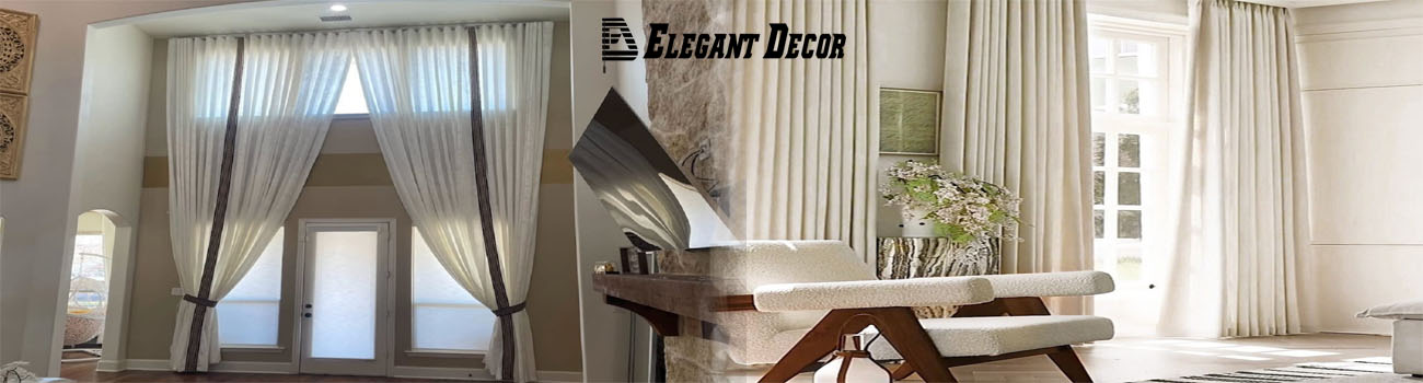 Premium curtain drapes Elegant curtain drapes for living room - Elegant Decor