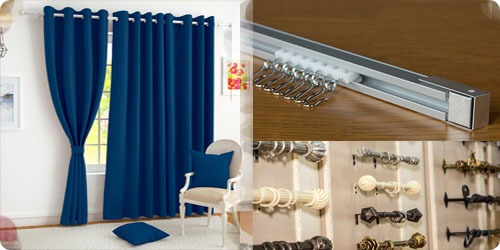 curtain rod track curtain rod track