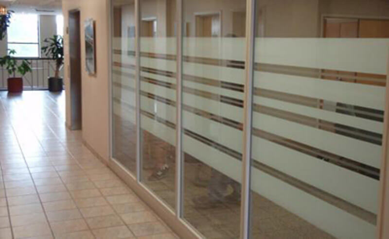 Frosted glass film Frosted glass film