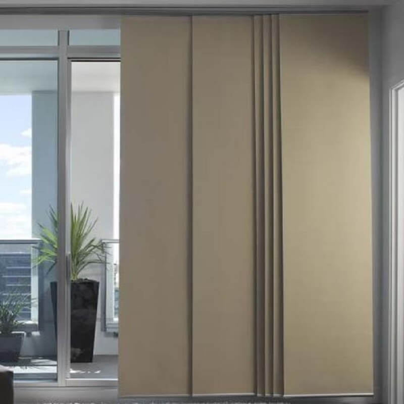 Wooden sliding panel Blinds