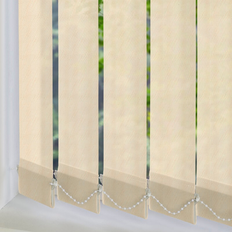 Vertical blinds for modern home interior